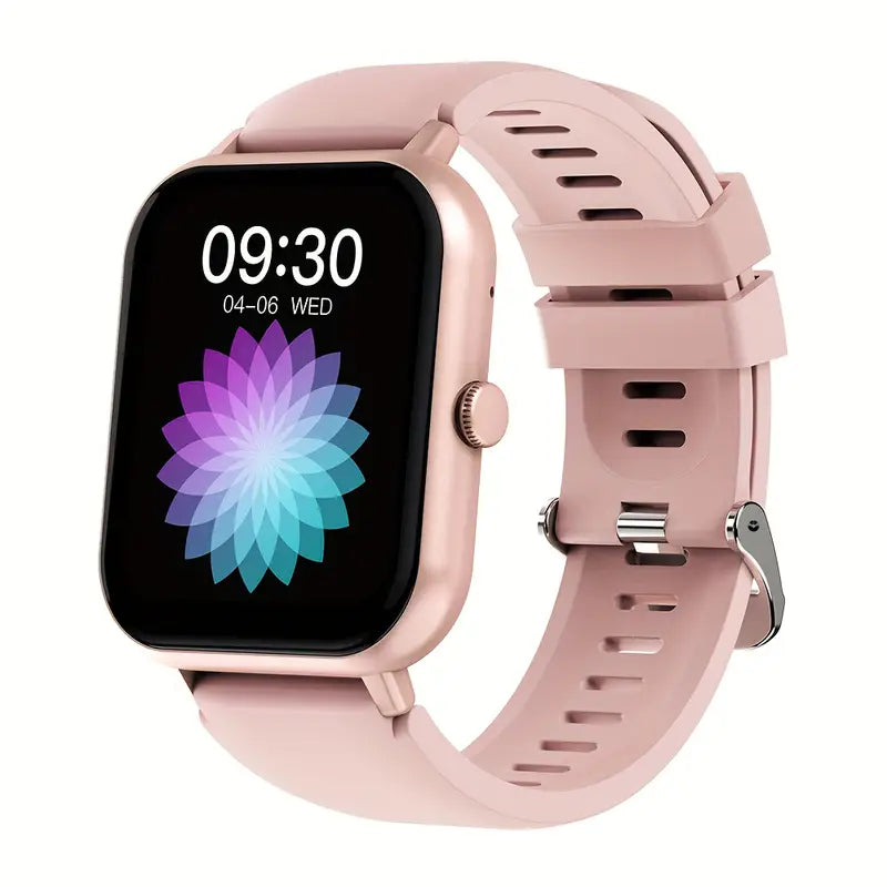 Wireless Calling Smartwatch – Fitness Tracker with Pedometer, 100+ Sport Modes, AI Voice Control, Custom Watch Faces & Alarm – Compatible with iPhone & Android, Great Gift for Friends